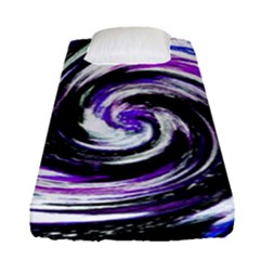 Canvas Acrylic Digital Design Fitted Sheet (single Size)