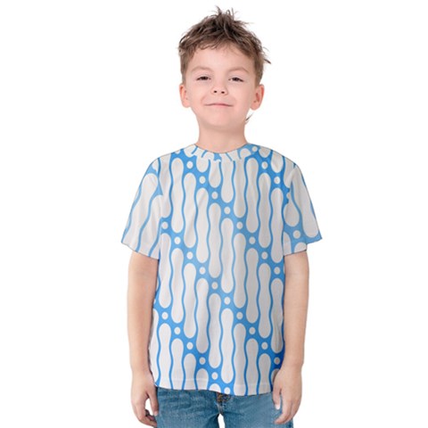 Batik Pattern Kids  Cotton Tee by Simbadda