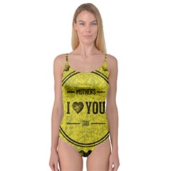 Happy Mother Day Camisole Leotard 