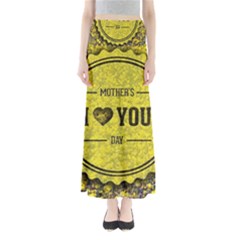 Happy Mother Day Maxi Skirts by Simbadda