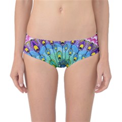 Peacock Bird Animation Classic Bikini Bottoms by Simbadda