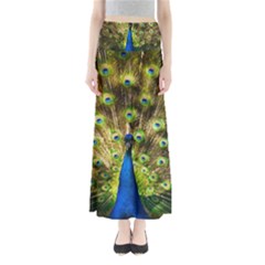 Peacock Bird Maxi Skirts by Simbadda