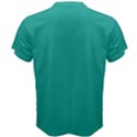 Green work hard dream big Men s Cotton Tee View2