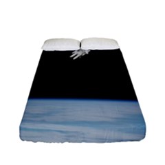 Amazing Stunning Astronaut Amazed Fitted Sheet (full/ Double Size)