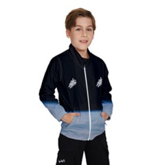 Amazing Stunning Astronaut Amazed Wind Breaker (kids) by Simbadda