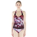 Jellyfish Ballet Wind Halter Swimsuit View1