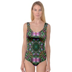 Digital Kaleidoscope Princess Tank Leotard  by Simbadda