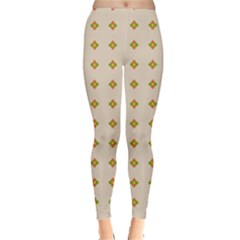 Pattern Background Retro Leggings  by Simbadda