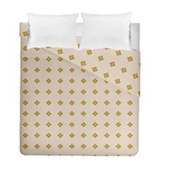 Pattern Background Retro Duvet Cover Double Side (full/ Double Size) by Simbadda