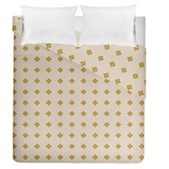 Pattern Background Retro Duvet Cover Double Side (queen Size)