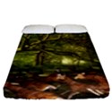 Red Deer Deer Roe Deer Antler Fitted Sheet (King Size) View1