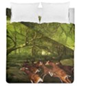 Red Deer Deer Roe Deer Antler Duvet Cover Double Side (Queen Size) View2