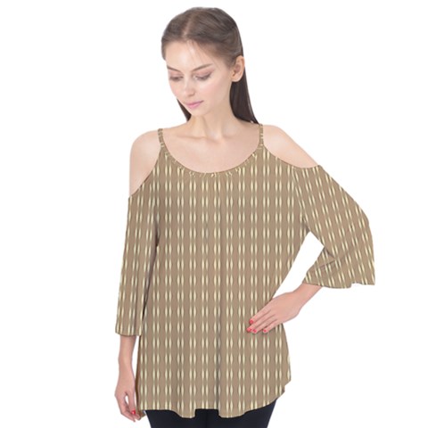 Pattern Background Brown Lines Flutter Tees by Simbadda