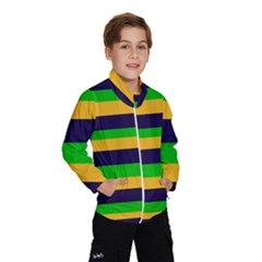 Mardi Gras Stripes Wind Breaker (kids) by PhotoNOLA