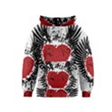 Wings Of Heart Illustration Kids  Pullover Hoodie View1