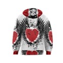 Wings Of Heart Illustration Kids  Pullover Hoodie View2