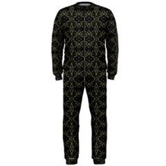 Dark Interlace Tribal  Onepiece Jumpsuit (men)  by dflcprintsclothing