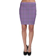 Mardi Gras Purple Plaid Bodycon Skirt by PhotoNOLA