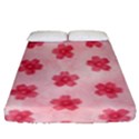 Watercolor Flower Patterns Fitted Sheet (Queen Size) View1