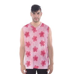 Watercolor Flower Patterns Men s Basketball Tank Top by TastefulDesigns