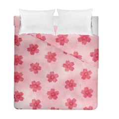 Watercolor Flower Patterns Duvet Cover Double Side (full/ Double Size) by TastefulDesigns