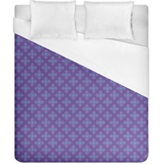 Abstract Purple Pattern Background Duvet Cover (california King Size)