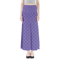 Abstract Purple Pattern Background Maxi Skirts by TastefulDesigns