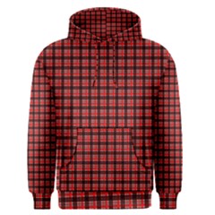 Red Plaid Men s Pullover Hoodie