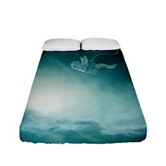 Astronaut Space Travel Gravity Fitted Sheet (full/ Double Size)