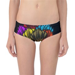 Flowers Painting Still Life Plant Classic Bikini Bottoms by Simbadda