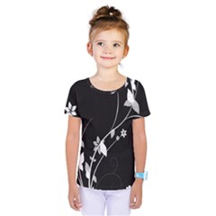 Plant Flora Flowers Composition Kids  One Piece Tee