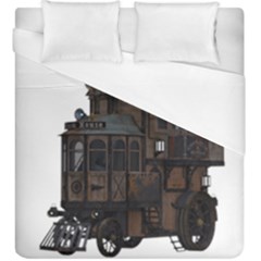 Steampunk Lock Fantasy Home Duvet Cover (king Size) by Simbadda