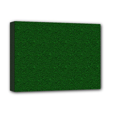 Texture Green Rush Easter Deluxe Canvas 16  X 12   by Simbadda