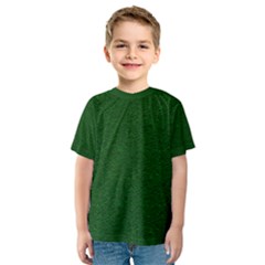 Texture Green Rush Easter Kids  Sport Mesh Tee