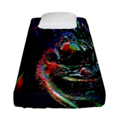 Abstraction Dive From Inside Fitted Sheet (single Size)