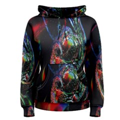 Abstraction Dive From Inside Women s Pullover Hoodie by Simbadda