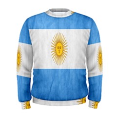 Argentina Texture Background Men s Sweatshirt by Simbadda