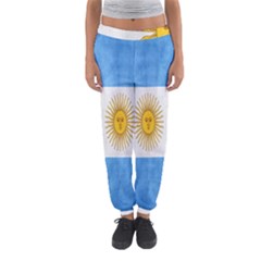 Argentina Texture Background Women s Jogger Sweatpants by Simbadda