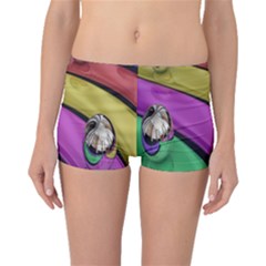 Balloons Colorful Rainbow Metal Boyleg Bikini Bottoms by Simbadda