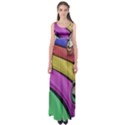 Balloons Colorful Rainbow Metal Empire Waist Maxi Dress View1