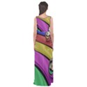 Balloons Colorful Rainbow Metal Empire Waist Maxi Dress View2