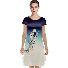 Astronaut Cap Sleeve Nightdress by Simbadda