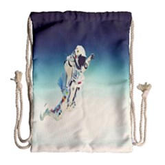 Astronaut Drawstring Bag (large) by Simbadda