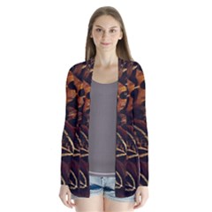 Feathers Bird Black Cardigans by Simbadda