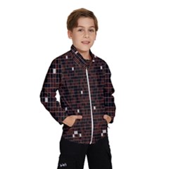 Cubes Small Background Wind Breaker (kids) by Simbadda