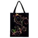 Flowers Neon Color Classic Tote Bag View1