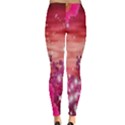 Flowers Neon Stars Glow Pink Sakura Gerberas Sparkle Shine Daisies Bright Gerbera Butterflies Sunris Leggings  View2