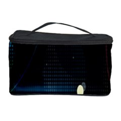 Glare Light Luster Circles Shapes Cosmetic Storage Case by Simbadda