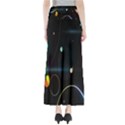 Glare Light Luster Circles Shapes Maxi Skirts View2