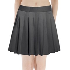 Leather Stitching Thread Perforation Perforated Leather Texture Pleated Mini Skirt by Simbadda